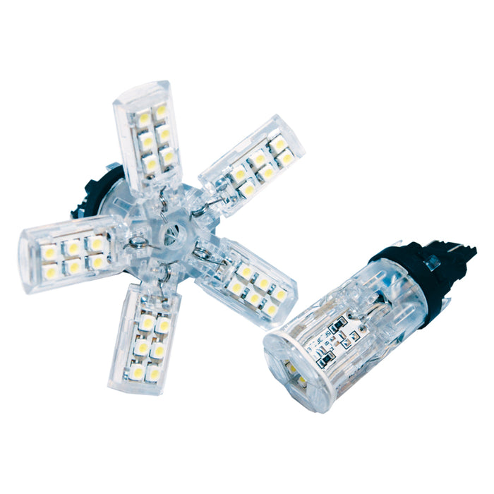 Oracle 5104-001 Replacement 3157 LED Bulb Spider White 15SMD 3 Chip Single