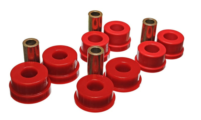 Energy Suspension 02-09 350Z / 03-07 Compatible with Infiniti G35 Red Rear Sub Frame Set 7.4103R