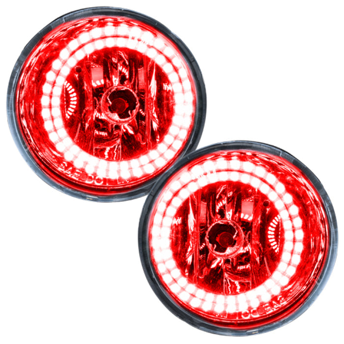 Oracle Lighting 04-15 Compatible with Nissan Titan Pre-Assembled LED Halo Fog Lights -Red SEE WARRANTY 8177-003