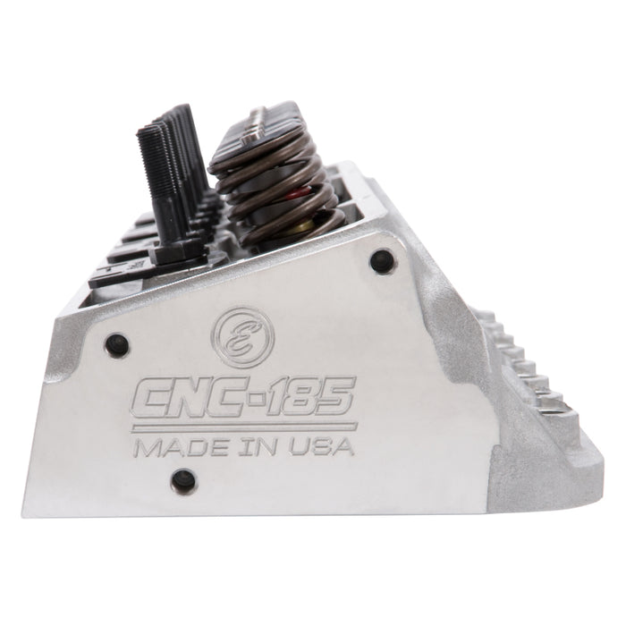 Edelbrock Cylinder Head SBC E-Cnc 185 64cc Straight Plug for Hydraulic Roller Cam Complete 79895