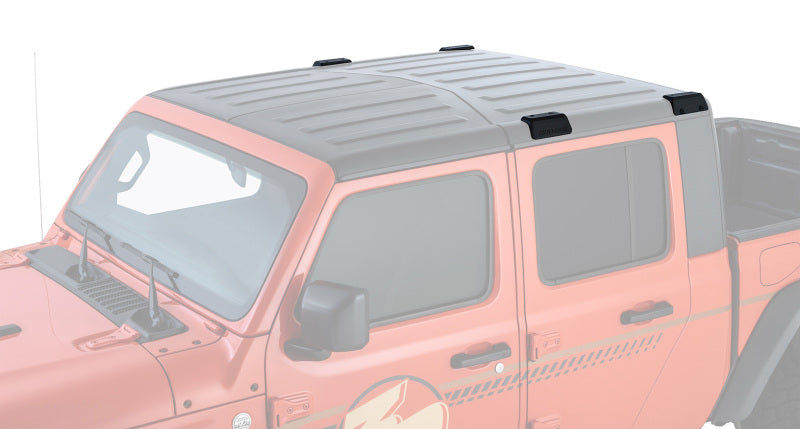 Rhino-Rack 20-21 compatible with Jeep Gladiator JT 4 Door 2 Base Backbone Mounting System RJTB1