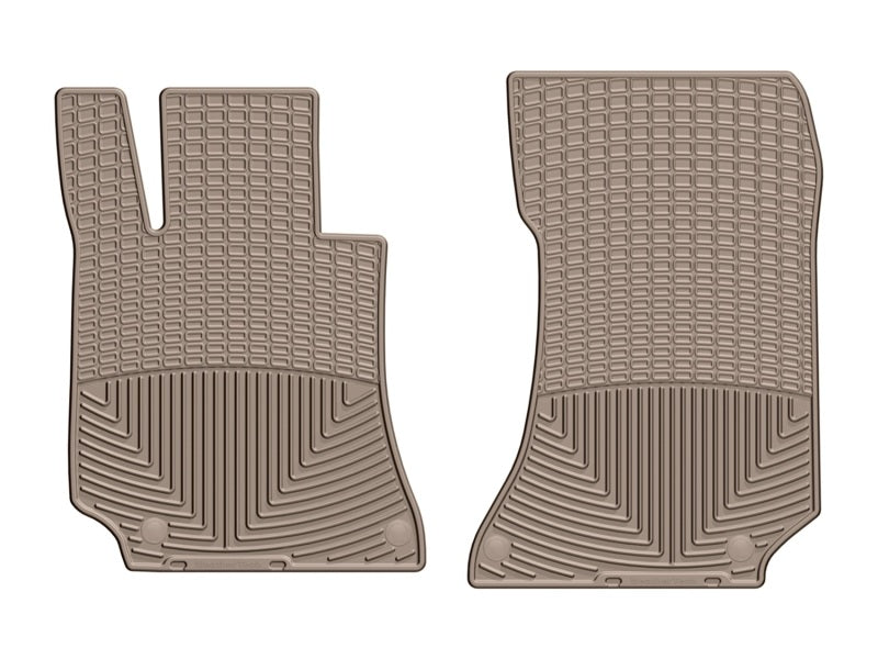 WeatherTech 2015-2018 Mercedes-Benz CLS-Class Front Rubber Mats Tan W357TN