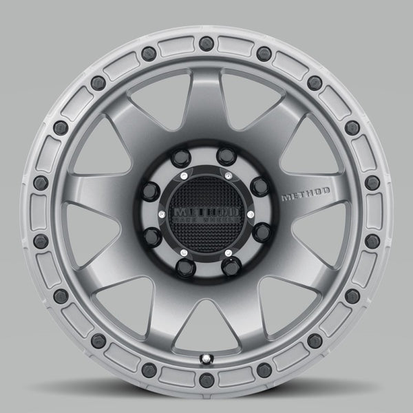 Method MR317 18x9 +18mm Offset 8x6.5 130.81mm CB Matte Titanium Wheel MR31789080818
