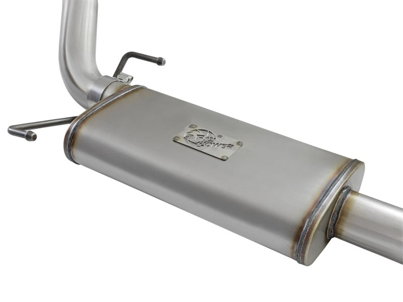 aFe MACH Force Xp 3in SS Cat-Back Single Side Exit Exhaust w/Polished Tips 07-14 Toyota FJ Cruiser 49-46003-1P