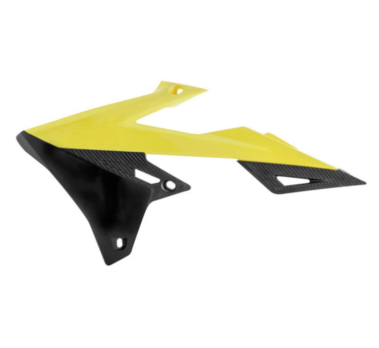 Acerbis Radiator Shrouds Yellow/Black 2686491017