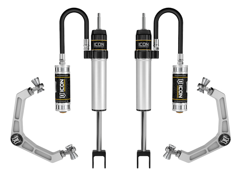 Icon 2020-Up Gm Hd 0-2" Lift Remote Reservoir Shock System With Billet Uca 78734