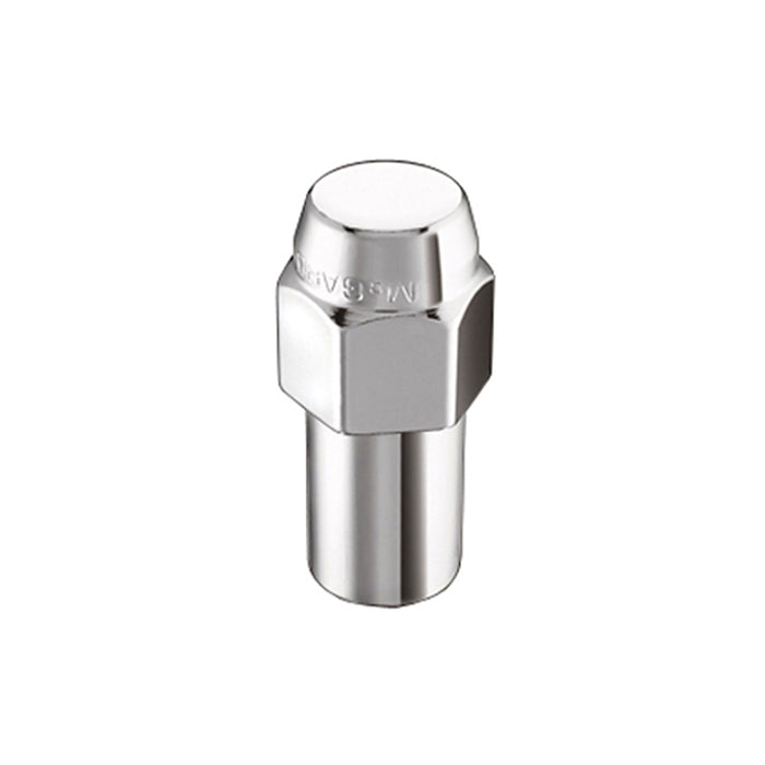 McGard Hex Lug Nut (Long Shank .946in.) 7/16-20 / 13/16 Hex / 1.85in. Length (4-Pack) Chrome 62001