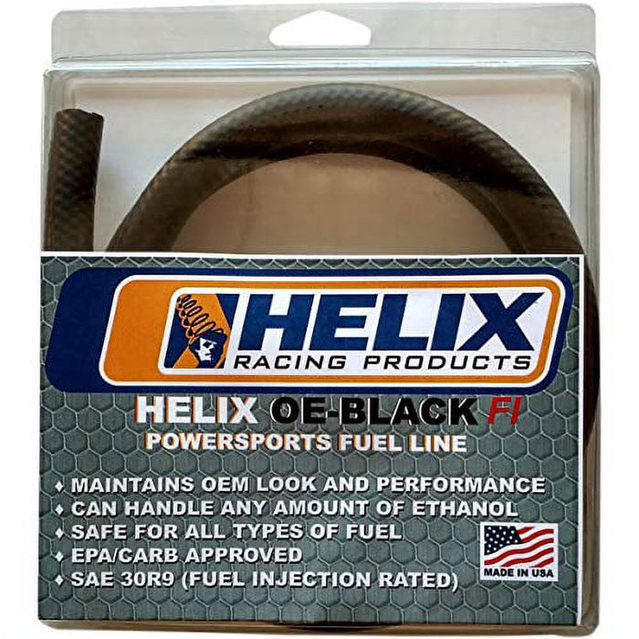 Helix Racing 380-9313 OE-Black Fuel Line