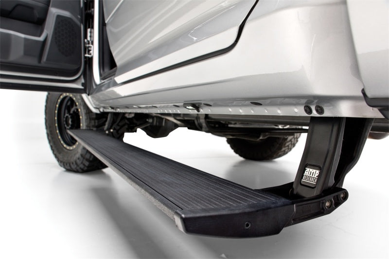 AMP Research 76152-01A PowerStep Electric Running Boards Plug N Play System for 2021 Ford F-150 All Cabs; Excl Powerboost