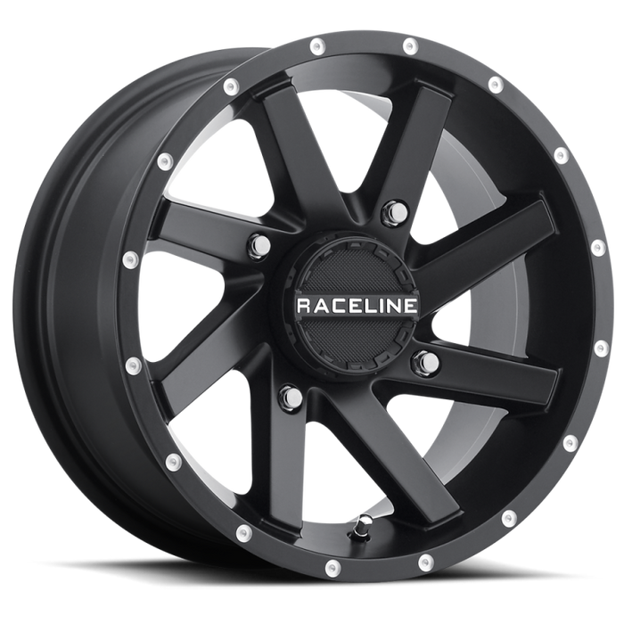 Raceline Twist Wheel 14X7 4/156 4+3 (+5Mm) Black A82B-47056-43