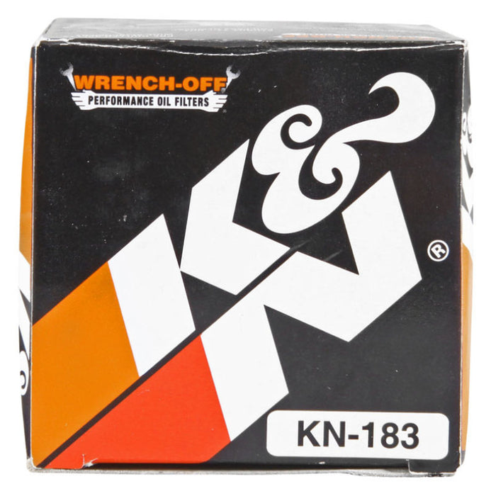 K&N Motorcycle Oil Filter: High Performance, Premium, Designed To Be Used With