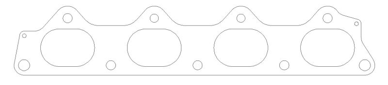 Cometic Mitsubishi 4G63T/4G64 89-99 Exhaust .030 in MLS Exhaust Gasket 2.287 in x 1.615 in Port C4199-030