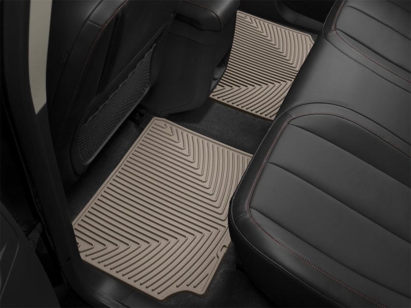 WeatherTech 2021+ Ford F-150 SuperCrew/Raptor Rear Rubber Mats Tan W586TN