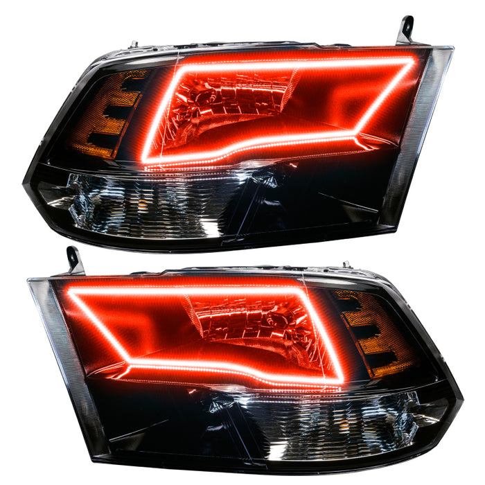 Oracle Lighting 09-18 Ram 1500 Sport Pre-Assembled w/Switchback Halo Headlights SEE WARRANTY 8906-504