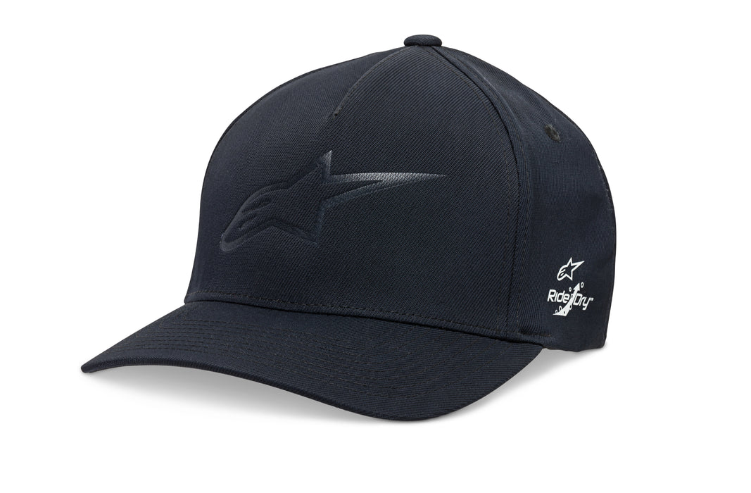 Alpinestars Standard Ageless Deboss Tech Hat Black Sm/Md, Multi, one_Size