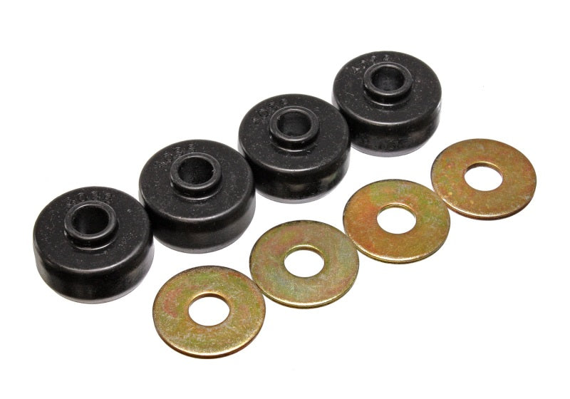 Energy Suspension 84-96 Chevy Corvette Black Spring Cushions for Rear Leaf Spring Bushing Set 3.2123G