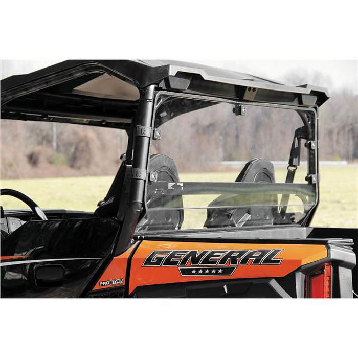 Seizmik Utv Hard Dust Rear Window Panels 16-18 Fits Polaris General 1000 4025