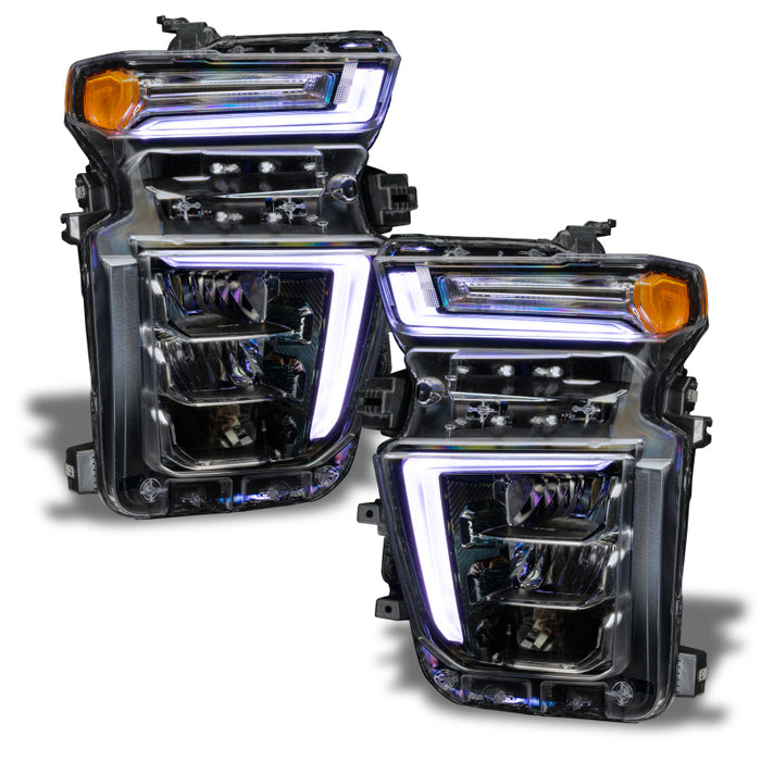 ORACLE Lighting 2020-2021 Chevrolet Silverado HD 2500/3500 ColorSHIFT® RGB+W Headlight DRL Upgrade Kit