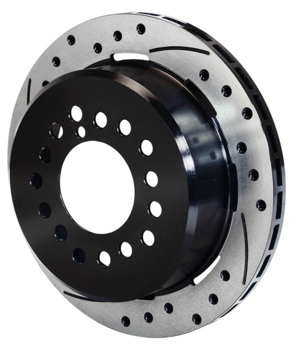 Wilwood Rotor-1.91in Offset-SRP-BLK-Drill-LH 11.00 x .810 5 Lug 160-11375-BK