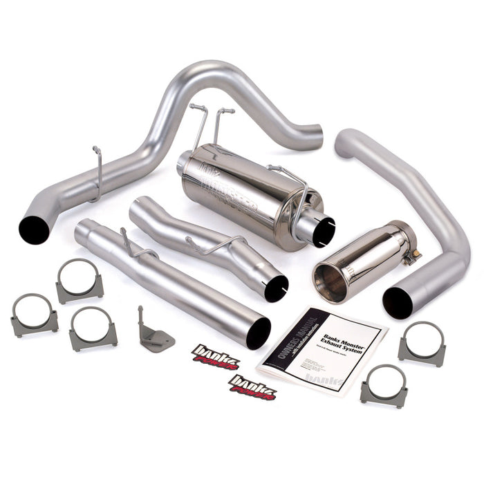 Banks Power 03-07 Ford 6.0L CCLB Monster Exhaust System SS Single Exhaust w/ Chrome Tip 48787