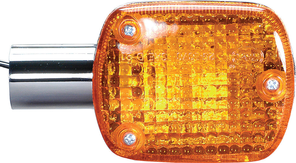 K&S DOT Compliant Turn Signal w/Amber Lens (25-1076)