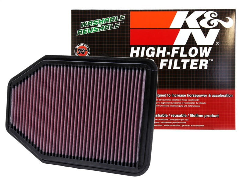 K&N 33-2364 Air Panel Filter for JEEP WRANGLER V6-3.8L F/I 2007-2012