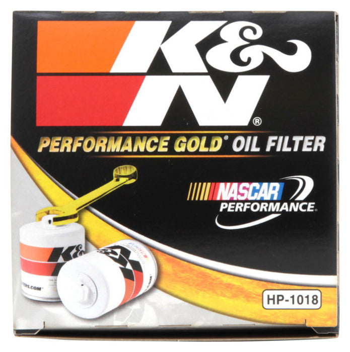 K&N Premium Racing Oil Filter: Protects Your Engine: Hp-1018 HP-1018