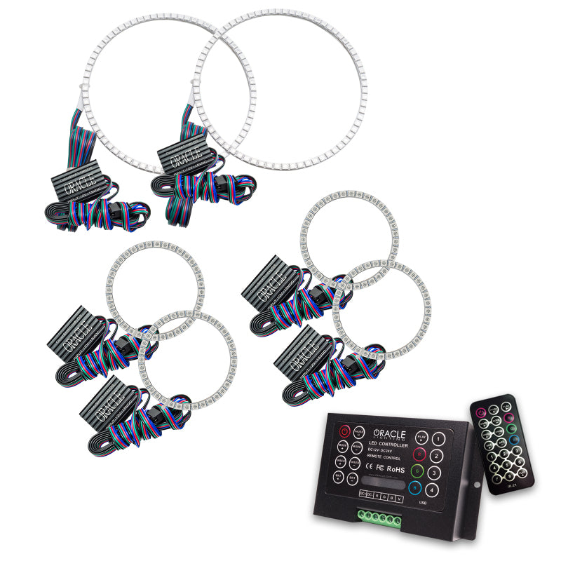 Oracle Compatible with Nissan Frontier 01-04 Halo Kit Triple ColorSHIFT w/ 2.0 Controller SEE WARRANTY 3564-333