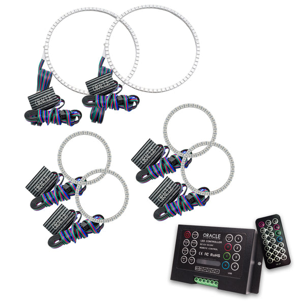 Oracle Compatible with Nissan Frontier 01-04 Halo Kit Triple ColorSHIFT w/ 2.0 Controller SEE WARRANTY 3564-333