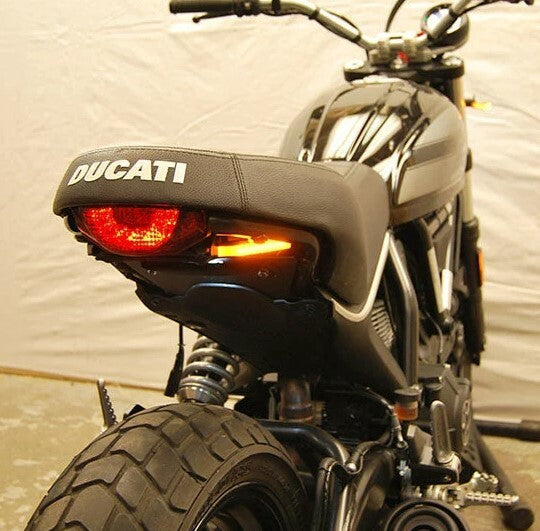 Ducati Scrambler Sixty2 Fender Eliminator Kit - New Rage Cycles (Plate Light Bracket)