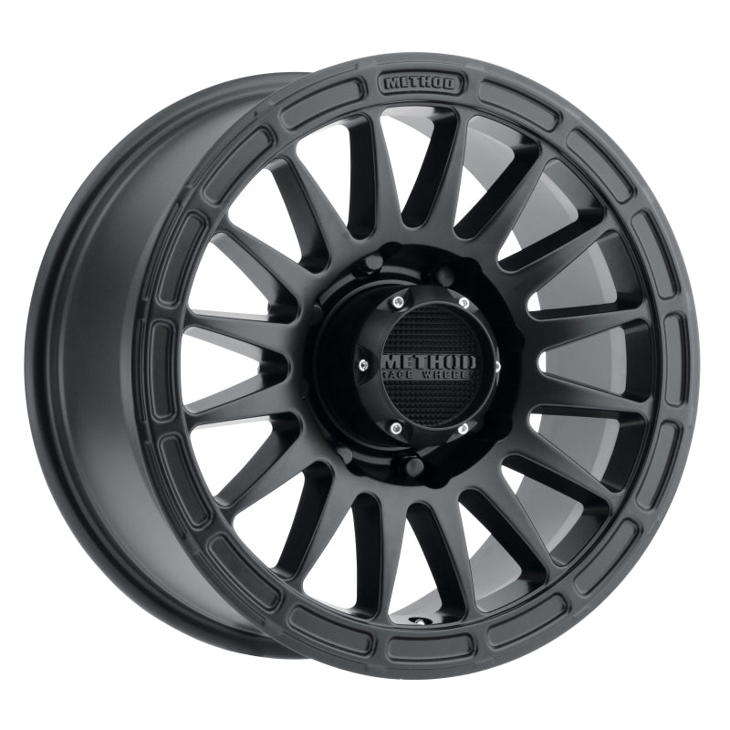 Method MR314 17x8.5 0mm Offset 8x6.5 130.81mm CB Matte Black Wheel MR31478580500