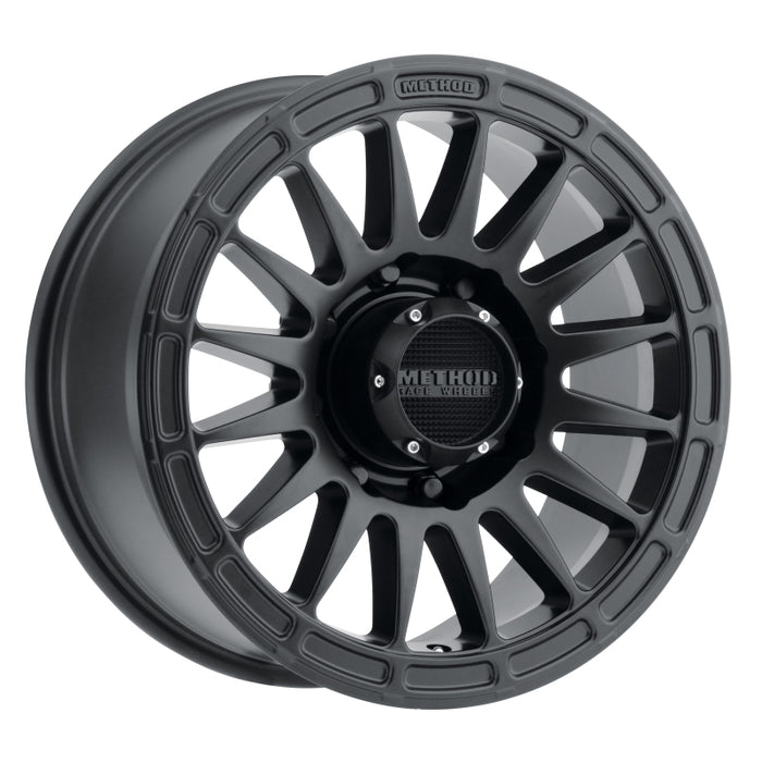 Method MR314 17x8.5 0mm Offset 8x6.5 130.81mm CB Matte Black Wheel MR31478580500