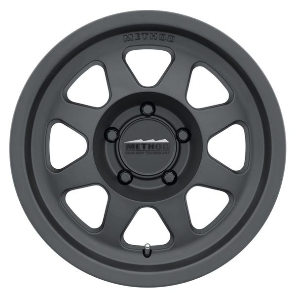 Method MR701 15x7 +15mm Offset 5x100 56.1mm CB Matte Black Wheel MR70157051515