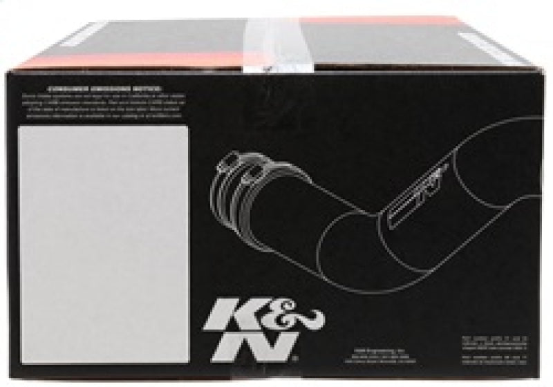 K&N 03-04 Evo 8 ONLY Polished Typhoon Short Ram Intake 69-6543TP