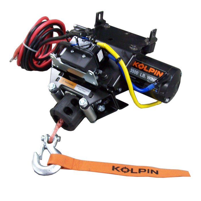 Kolpin 3500Lb Winch Pre-Wired W/ Quick Mount 2014-2022 Fits Honda Trx 420 Rancher 26-1030