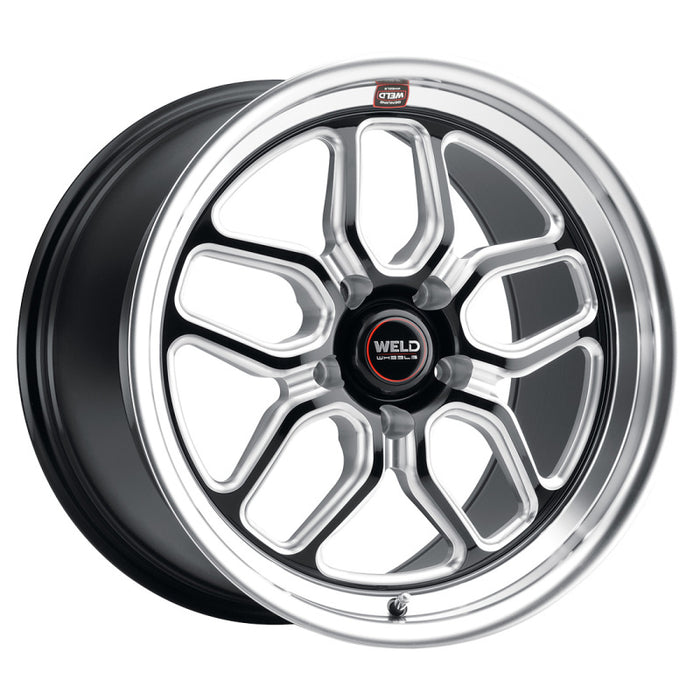 Weld S152 18X10 Laguna Drag 5X114.3 ET50 BS7.50 Gloss Black MIL Dia 78.1 S15280067P50