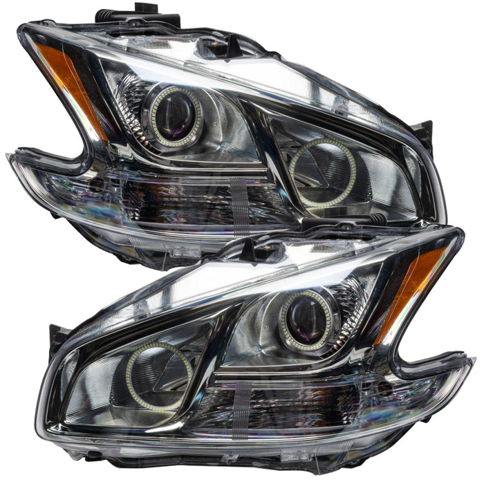 Oracle 09-13 Compatible with Nissan Maxima SMD HL (Non-HID)-Chrome ColorSHIFT w/ Simple Controller SEE WARRANTY 7177-504