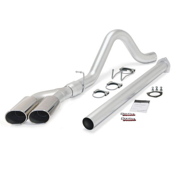 Banks Power 15-16 Ford 6.7L F250-350-450 CCSB/CCLB Monster Exh Sys Single Dual Exh w/ Chrome Tip 49793