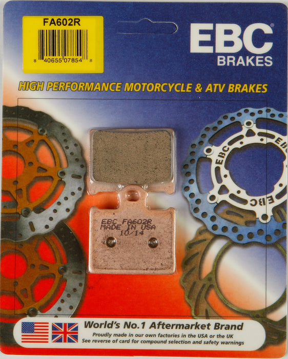 EBC Brakes FA602R Disc Brake Pad Set, black, one size