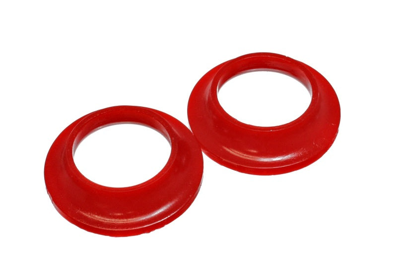 Energy Suspension 91-96 Chevrolet Full Size Red Rear Upper Coil Spring Isolators 3.6110R