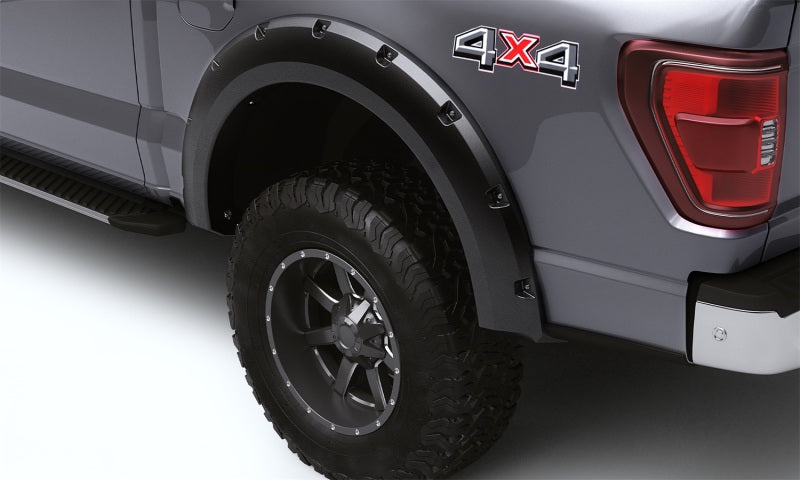 Bushwacker 19-21 Ford Ranger (6ft Bed) Forge Style Flares 4pc Black 28135-08