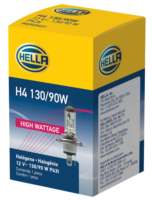 HELLA H4 130/90W Series 130/90 Watt 12 V Halogen Bulb