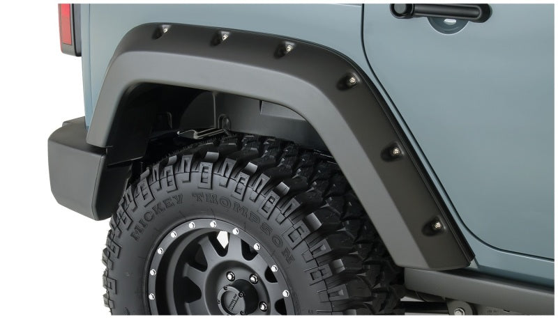 Bushwacker Rear Fender Flares For 2007-2018 Jeep Wrangler Jk 4-Door 10080-02