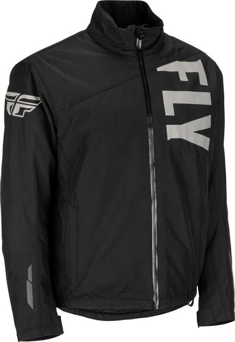 Fly Racing 2023 Aurora Jacket (Black, Small)