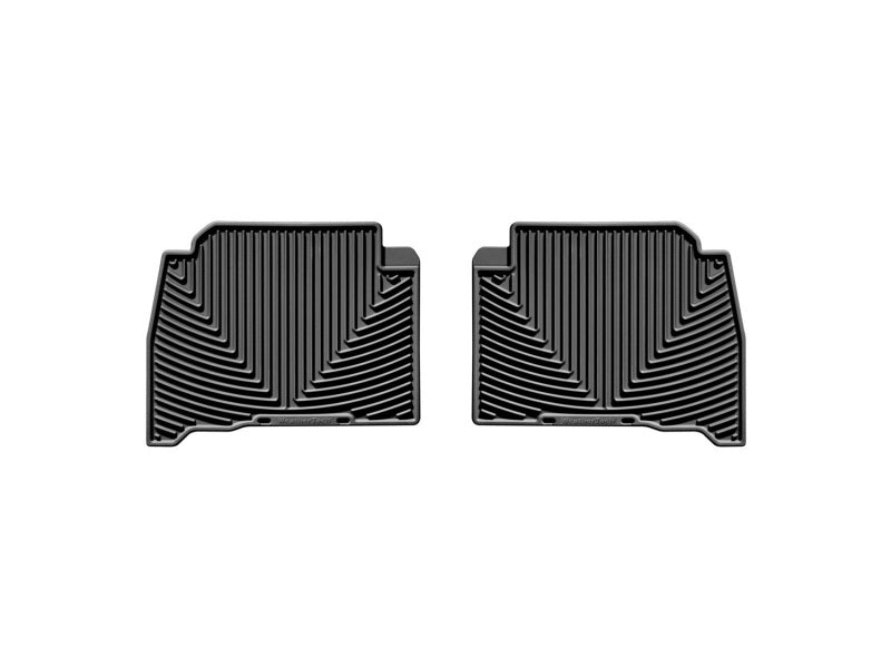 WeatherTech 08-13 Lexus LX570 Rear Rubber Mats Black W127