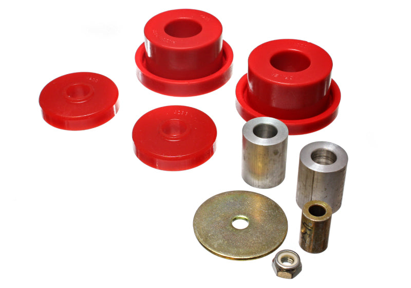 Energy Suspension 08-10 Chrysler Challenger/07-10 Charger RWD Red Rear Diff Mount Bushing Set Fits select: 2006 DODGE CHARGER, 2005-2006 CHRYSLER 300C TOURING