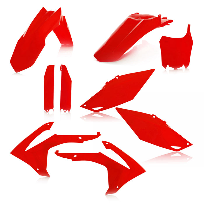 Acerbis  2314410227; Full Plastic Kit Fits Honda Red