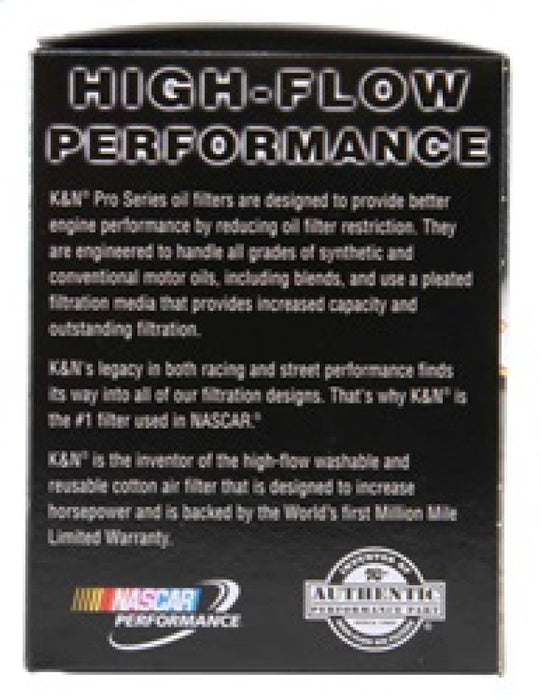 K&N Premium Oil Filter: Designed to Protect your Engine: Fits Select 2006-2020 PORSCHE/BMW (911, Cayenne, Macan, Panamera, Carrera, GT3, Turbo, M5, M6), PS-7032