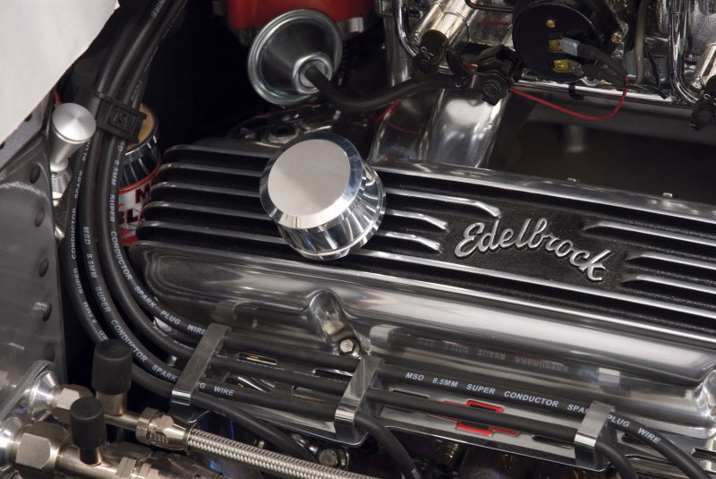 Edelbrock Billet Aluminum Breather w/ Polished Finish 4213