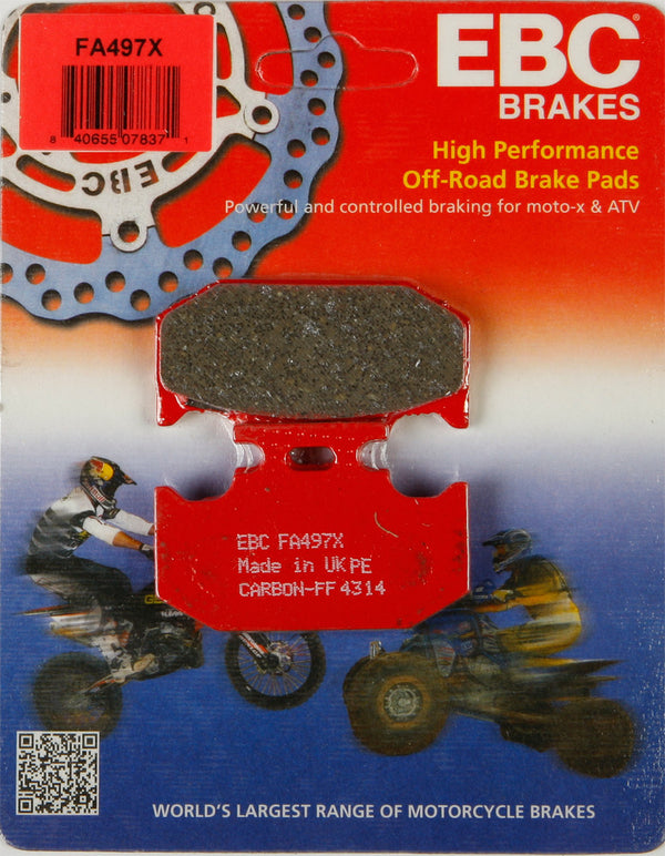 EBC X Series Carbon Brake Pads FA497X